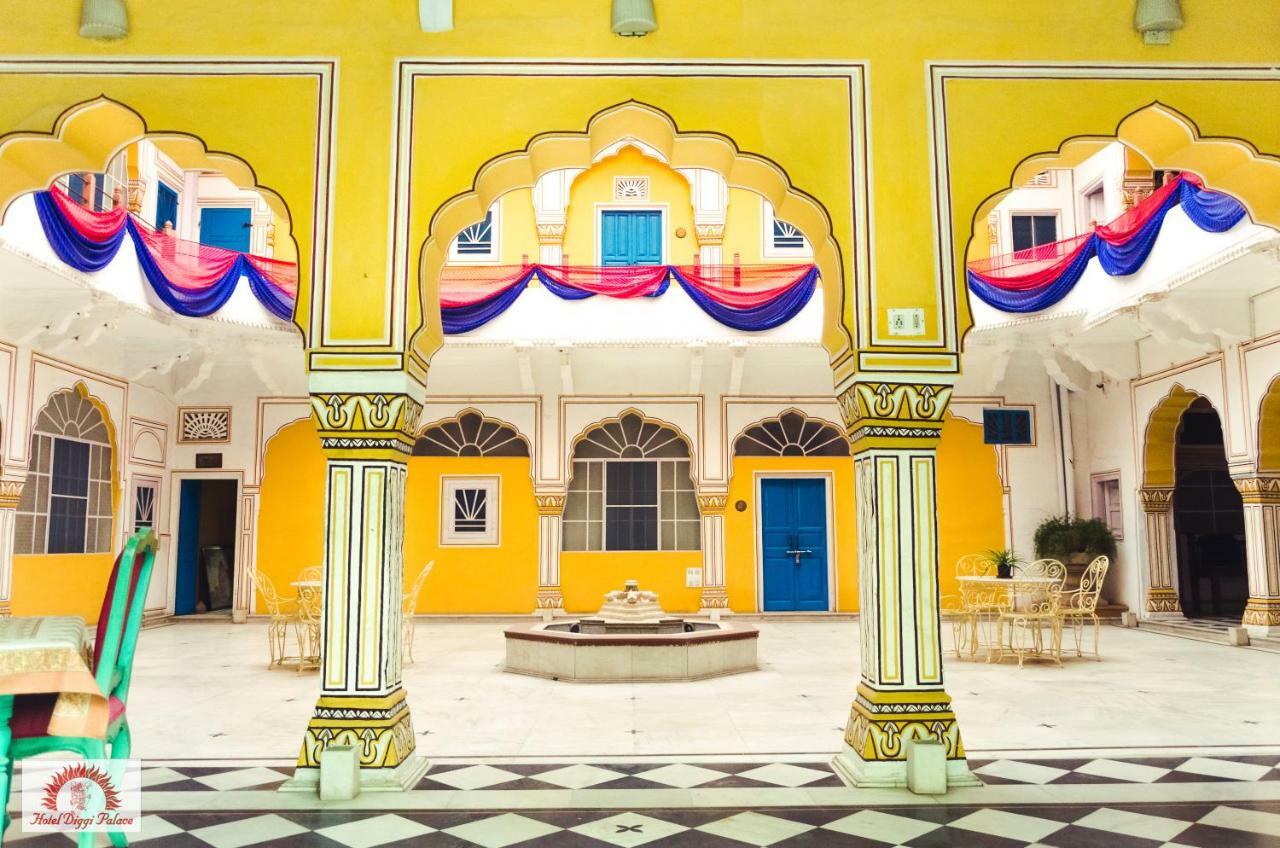 ג'איפור Diggi Palace - A City Center Hidden Heritage Gem מראה חיצוני תמונה